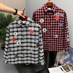 Patchwork Rebel Plaid Shirt