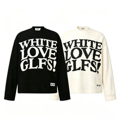 White Love Graphic Tee