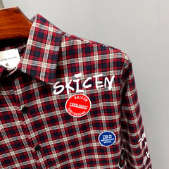 Patchwork Rebel Plaid Shirt