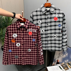 Patchwork Rebel Plaid Shirt