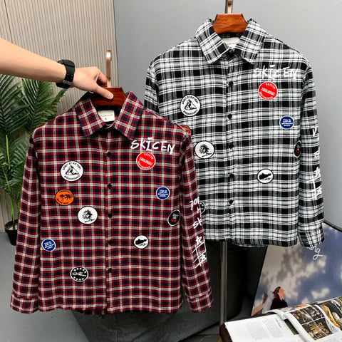 Patchwork Rebel Plaid Shirt