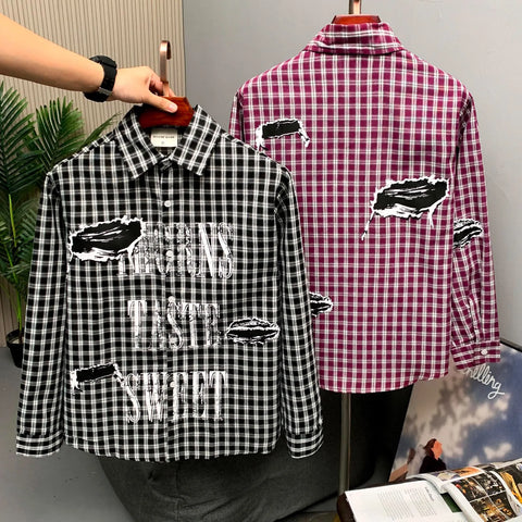 Urban Ink Plaid Shirt