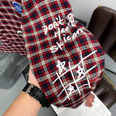 Patchwork Rebel Plaid Shirt