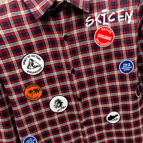 Patchwork Rebel Plaid Shirt