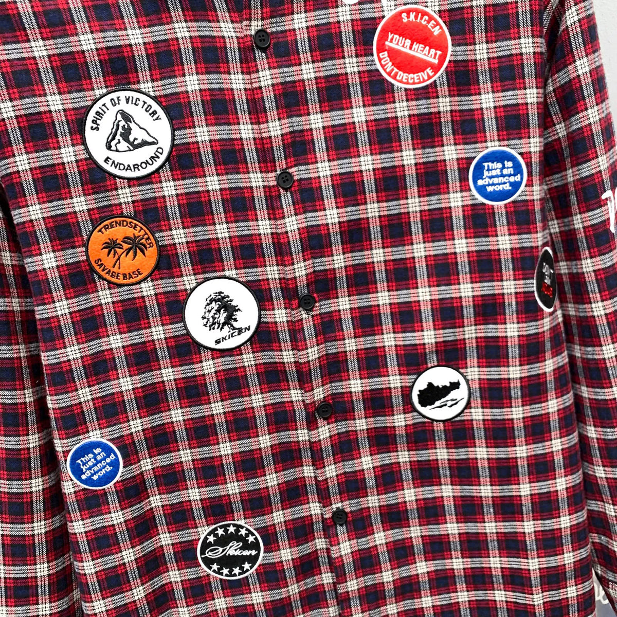 Patchwork Rebel Plaid Shirt